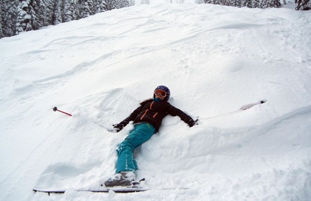 Michelle waar is je ski?