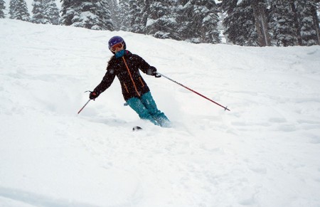 Michelle waar is je ski?