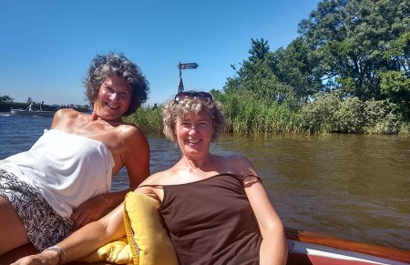 Daar gaat ze…..